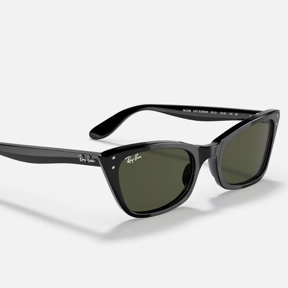 ✨ Ray-Ban Lady Burbank RB2299 901/31 Cat Eye Sunglasses ✨ - Picture 7 of 12